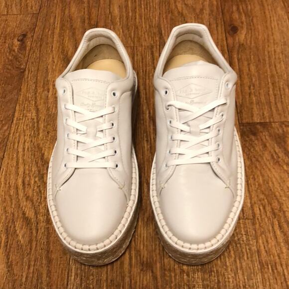 Rag & Bone Kent Espadrille in White with Jute Platform Size 9 (39) - Picture 5 of 15